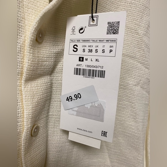 Zara Men’s Shirt Small - Picture 2 of 4